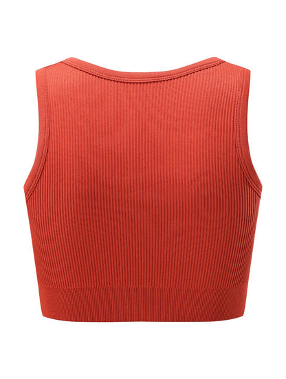 Form-Fitting Crop Top