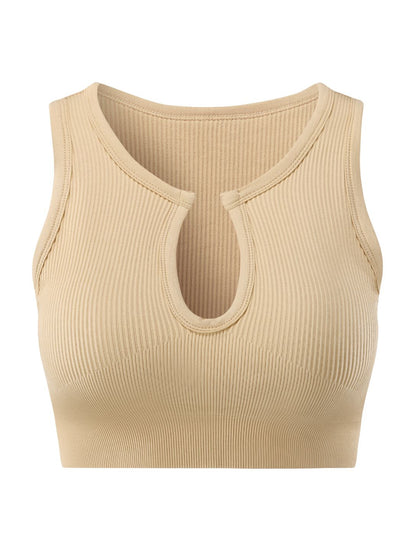 Form-Fitting Crop Top