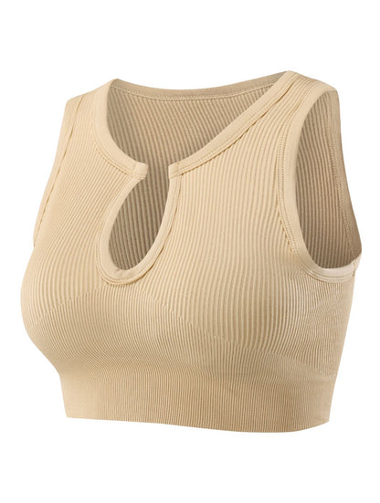 Form-Fitting Crop Top
