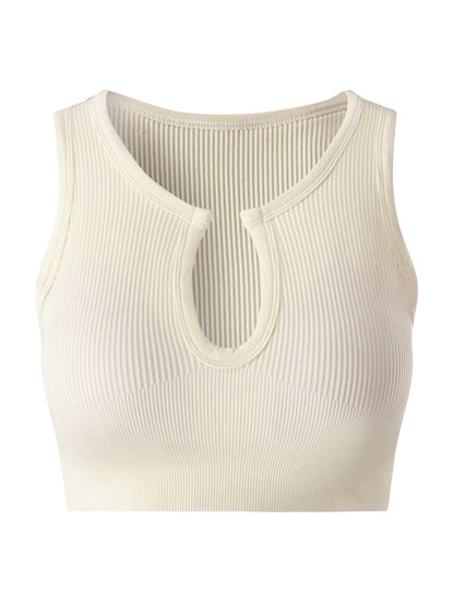 Form-Fitting Crop Top