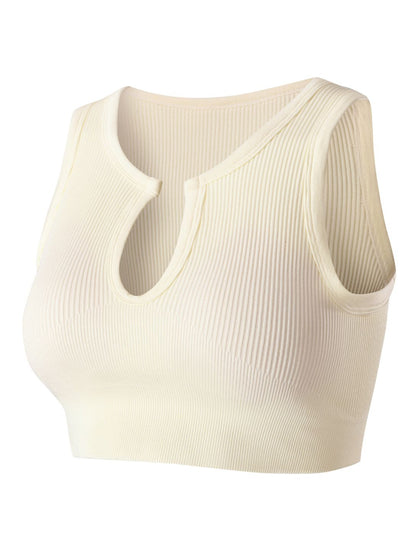 Form-Fitting Crop Top