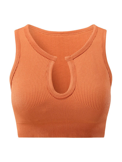 Form-Fitting Crop Top
