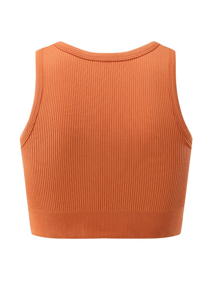 Form-Fitting Crop Top