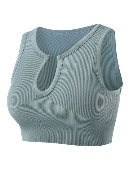 Form-Fitting Crop Top