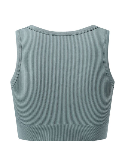 Form-Fitting Crop Top