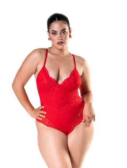 Laced Bodysuit Shapewear