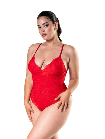 Laced Bodysuit Shapewear