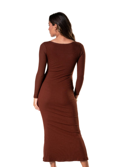 Long Sleeve Shapewear Dress