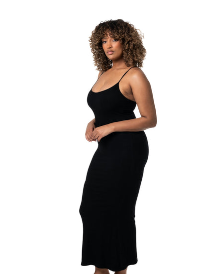Maxi Dress with Shapewear Slip