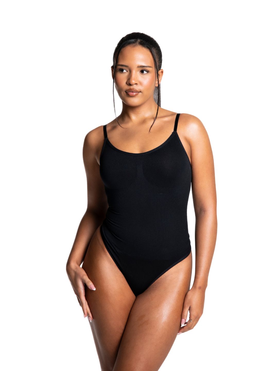Figure-Flattering Thong Bodysuit